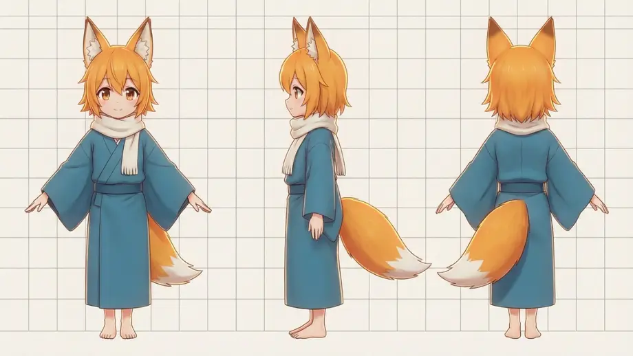 ユズ三面図